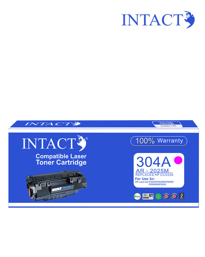 Intact Compatible with HP 304A (AR-2025M) Magenta